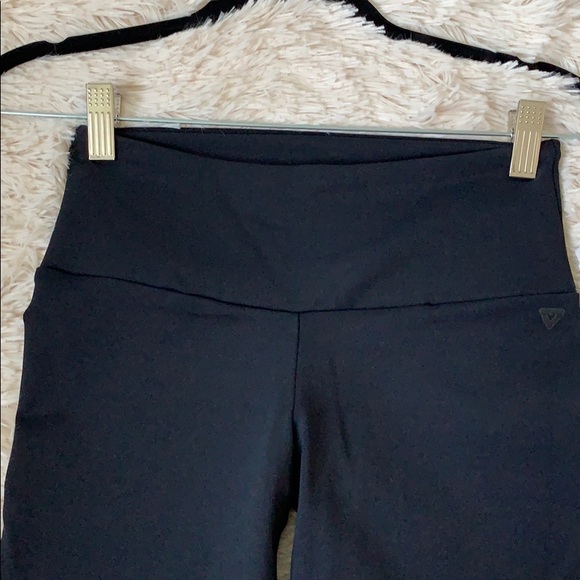 Athleisure- High Waist Floral Mesh Leggings - Picture 4 of 4